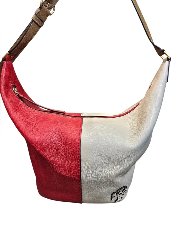 Tory Burch McGraw Color Block Soft Hobo Bag - Picture 3 of 12